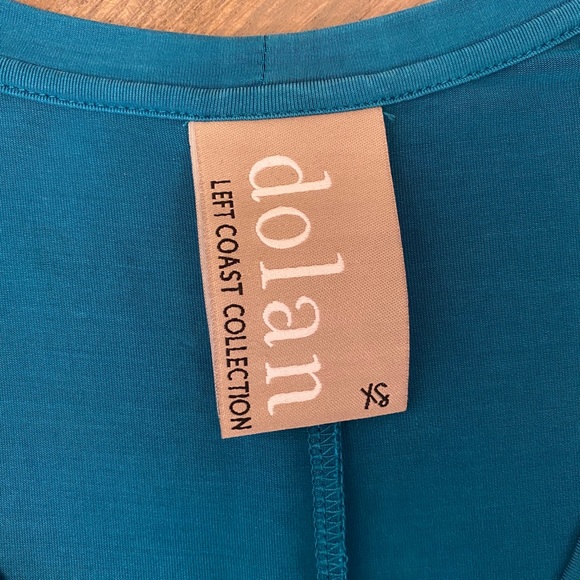 Anthropology Dolan Dress with pockets Teal Sz XS - Picture 6 of 7